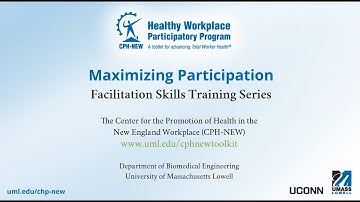 Group Facilitation - Maximizing participation