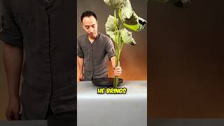 He Transform Dry Leaves Into Art