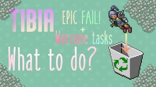 [Tibia] WHAT TO DO? Warzone Tasks + Huge Fail at Lizard Walls!
