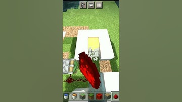 how to make automatic cobblestone farm in minecraft #shorts