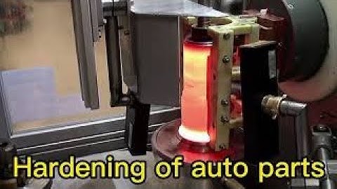 Guide rail quenching, gear quenching - auto parts quenching，High frequency hardening machine,