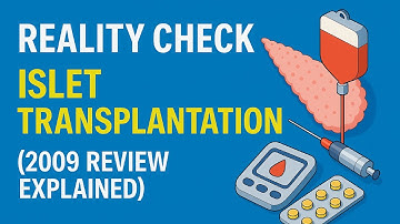 Reality Check Islet Transplantation (2009 Review Explained)