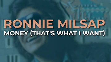 Ronnie Milsap - Money That's What I Want (Official Audio)