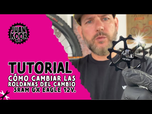 CÓMO CAMBIAR LAS ROLDANAS DEL CAMBIO SRAM GX EAGLE 12V