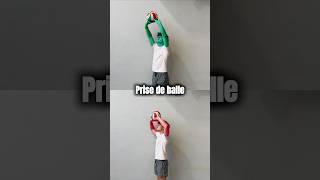 La passe au volley 🏐 #pass #volleyball #volley #training #exercice