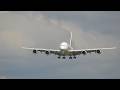 🔥 Emirates A380 am BER -  Gewaltige Staubwolke bei der Landung zur ILA 2026 ✈️