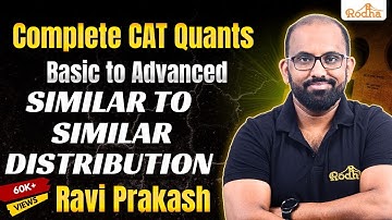 Permutations and Combinations 18 (Similar to Similar Distribution- Fantastic Approach without cases)