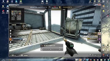 CS:GO jump / drop spot in vertigo map (CS:GO - cs:go funny moment) competitive mod highlights