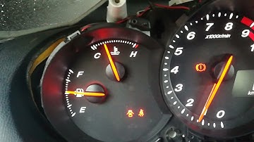 RX8 accurate gauge cluster kit car demo