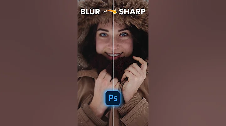How to Sharpen Image in Photoshop #sharpen #4k #upscale #quality #photoshop  #tutorial