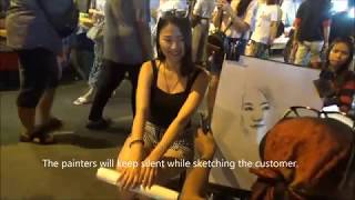 CEWEK CANTIK di Pasar Malam Chiangmai, Thailand