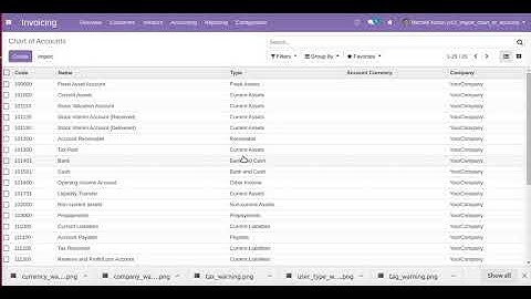 How to Import Chart of Accounts using Excel/CSV