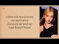 ITZY Tunnel Vision Easy Lyrics 