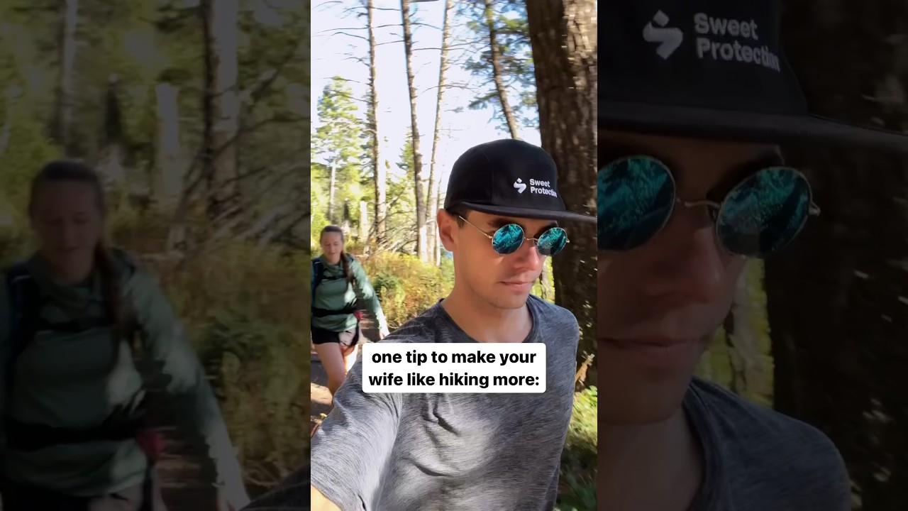 Couples hiking tip 😂  
