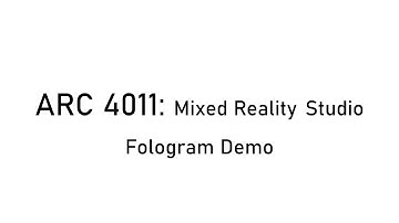 ARC-4011 - Fologram Demo