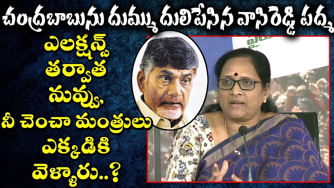 నీ నాటకాలు ఇక ఆపు చంద్రబాబు || YSRCP Leader Vasireddy Padma Shocking Comments on ChandraBabu || PFTV tdp gtx 1060