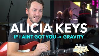 Guitar Teacher REACTS: Alicia Keys & John Mayer 'If I Ain't Got You / Gravity' LIVE 4K