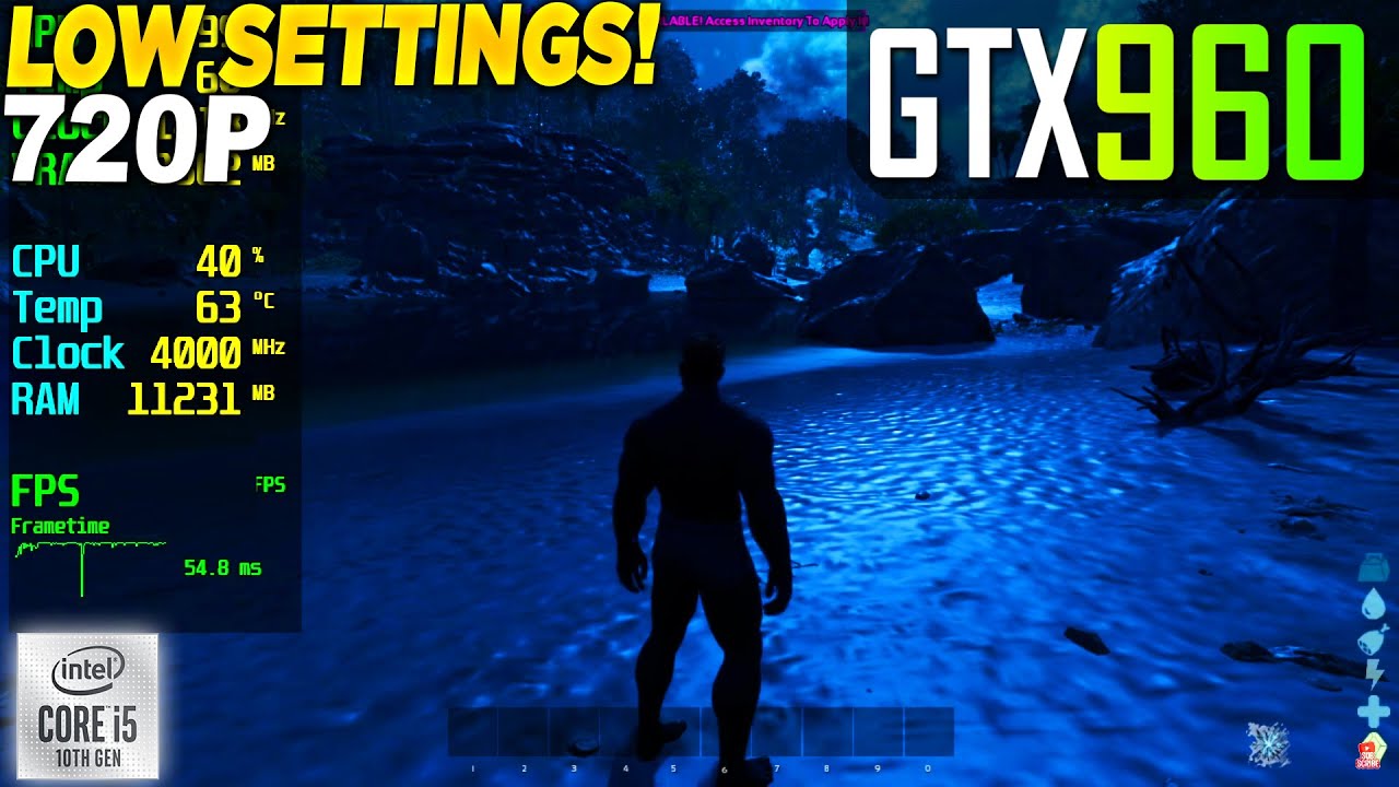 ARK Survival Ascended GTX 960 - 720p Low, - YouTube