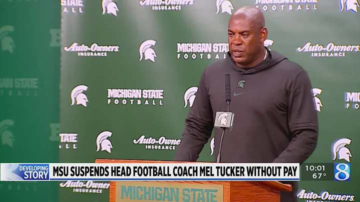MSU suspends Mel Tucker nearly 10 months after sexual harassment claim