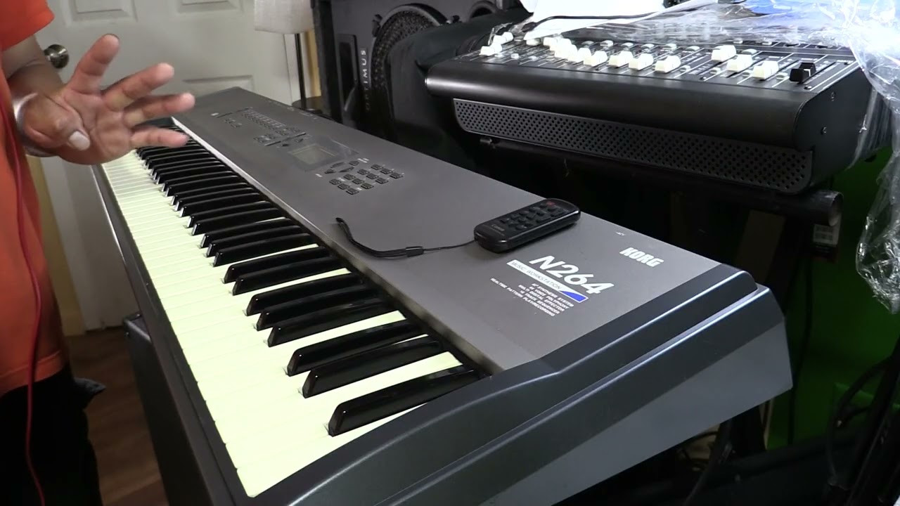 KORG N264 factory sounds COMBI part 2 - YouTube