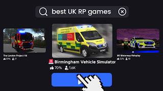 I tried the 3 most popular UKRP games on Roblox