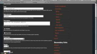 Celebrity Add navigational menu item linking to another website using Drupal Profile
