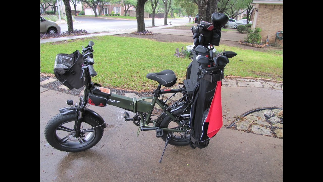 Golf Club Carrier for Bike or eBike YouTube