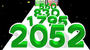 NUMBER STACK RUN: Level Up Number, Math Games (ASMR Gameplay) #asmrgameplay #satisfyingasmr