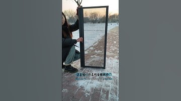 Flexible diamond mesh can be used as screen window or screen door