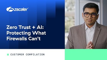 Zero Trust + AI: Protecting What Firewalls Can