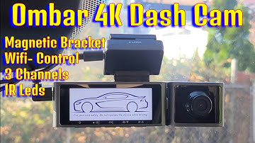 How to install Ombar 3 Channel Dash Cam