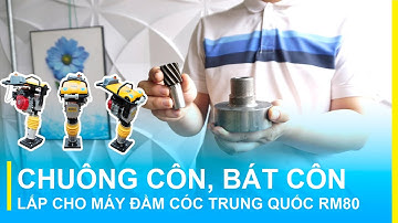 CHUÔNG CÔN - BÁT CÔN - BÁNH RĂNG LẮP CHO MÁY ĐẦM CÓC HONDA TRUNG QUỐC RM80