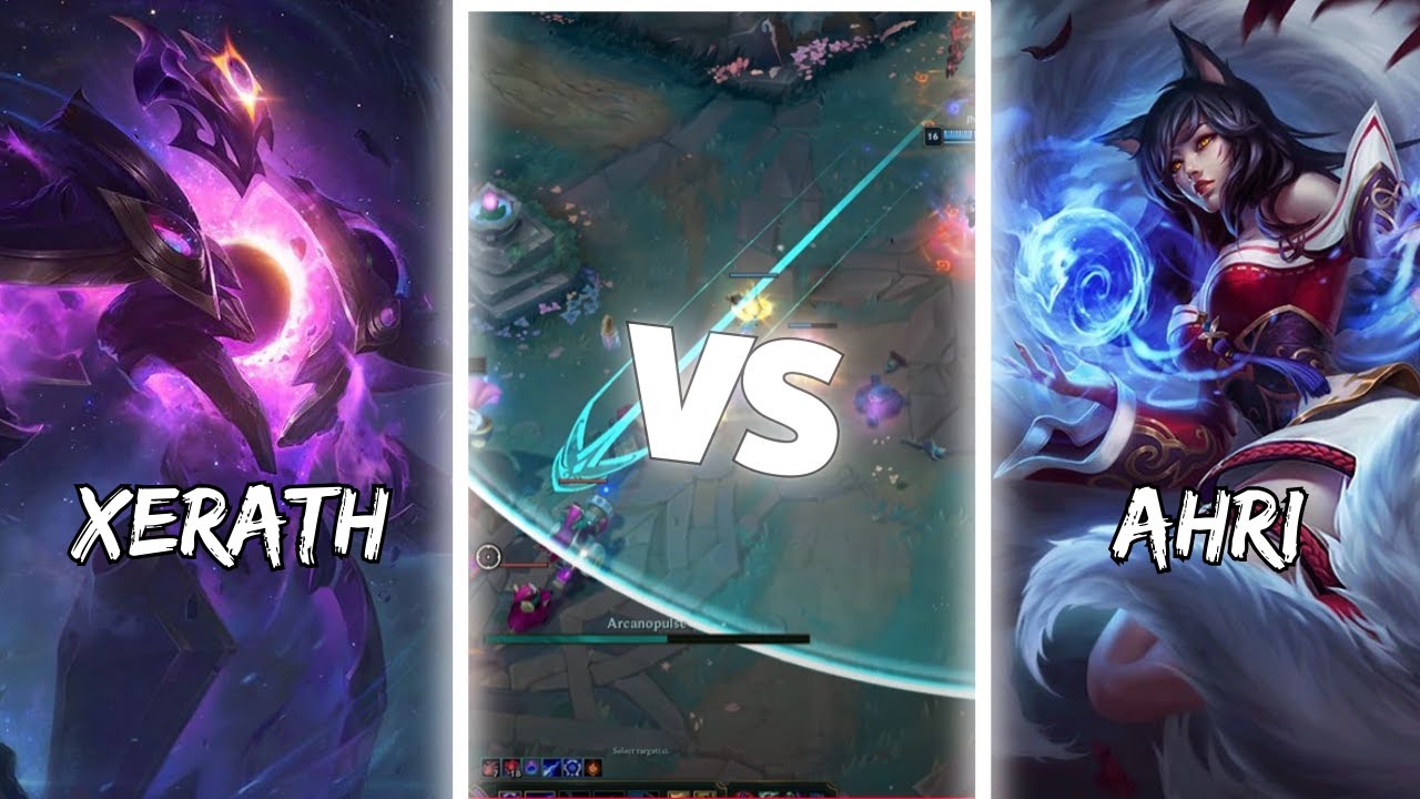 Xerath Mid vs Ahri – Precision vs Mobility! | League S2 4K No Commentary
