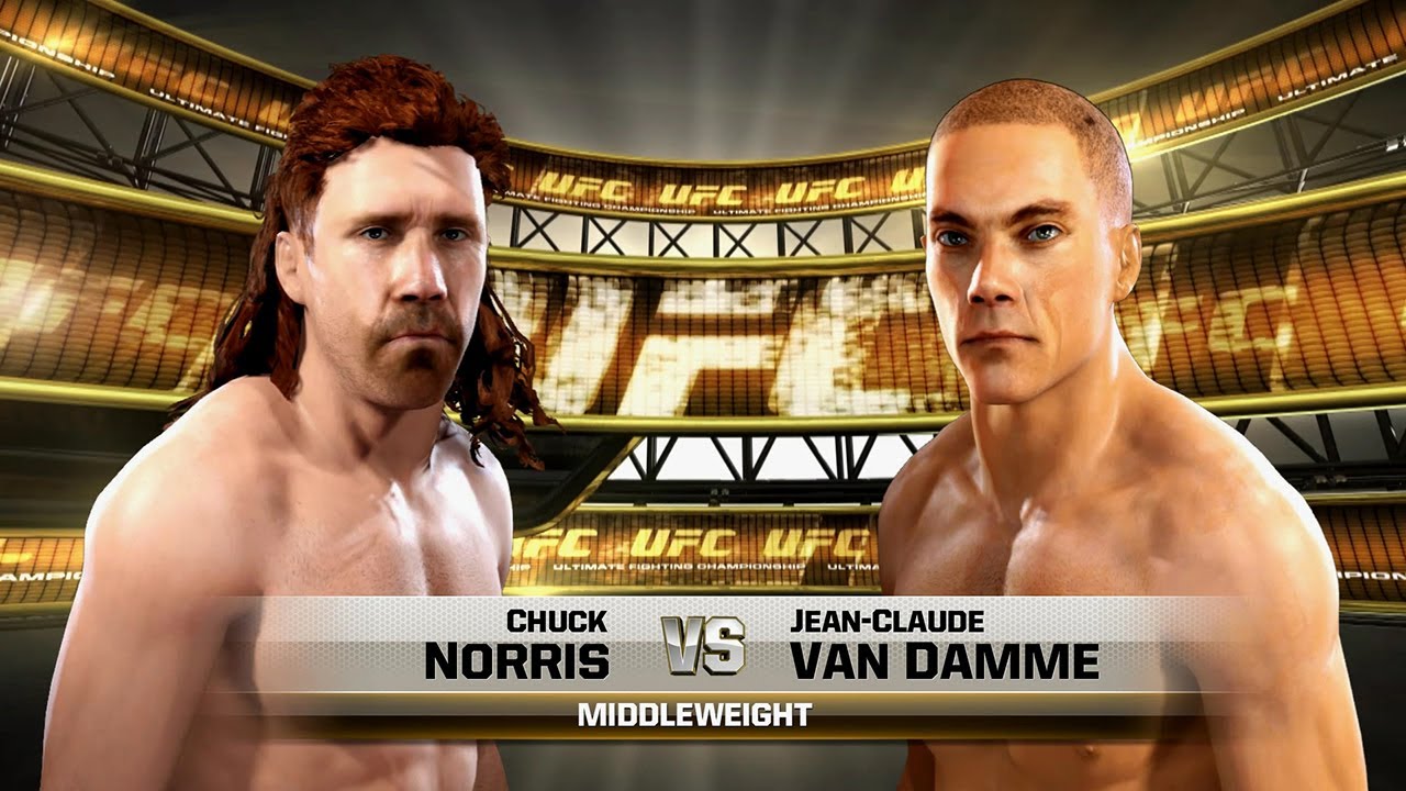 EA SPORTS UFC: Chuck Norris vs. Jean-Claude Van Damme - Epic Celebrity Fights!!!