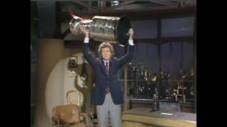 Stanley Cup, Johnny Winter, Rita Mae Brown on Letterman, May 18, 1983 (full)