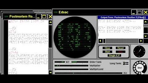 CAMBRIDGE UNIVERSITY COMPUTER EDSAC 1949 ALL SOTWARE ROMS 6