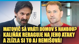 Matovič Sa Vráti Domov S Hanbou, Kaliňák Mu Vybil Tromfy Z Rúk A Zlízla Si To Aj Remišová