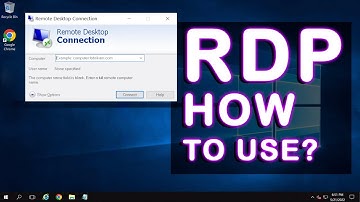 How to connect to remote desktop (RDP/RDC) from Windows OS in 2022.