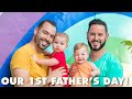 Our First Official Fathers Day | Dads to Twins | The Marzoa Family