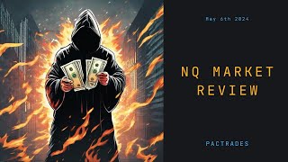 How dare you make money on a NO NEWS MONDAY | NQ MARKET REVIEW May 6th 2024