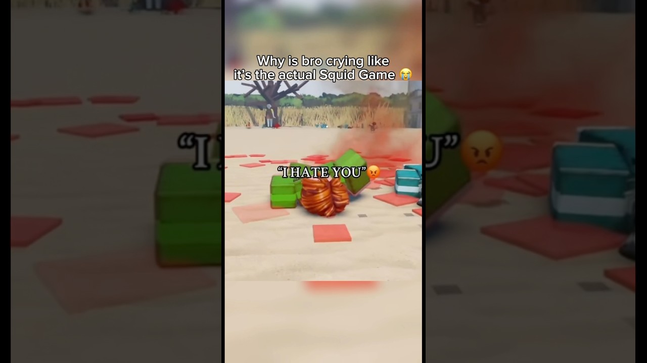 Почему дети в Ink Game теперь плачут 😭