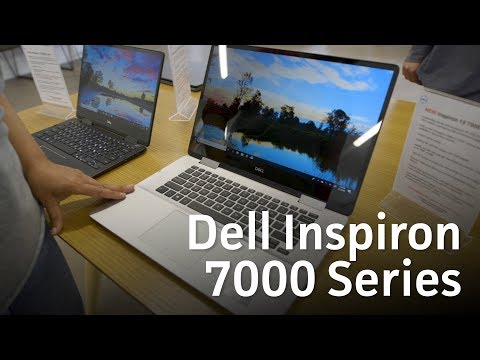 Checking out Dell's Inspiron 7000 series laptops