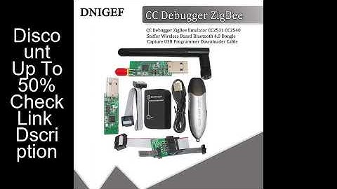 CC Debugger ZigBee Emulator CC2531 CC2540 Sniffer Wireless Board Bluetooth 4.0 Dongle Capture USB Pr
