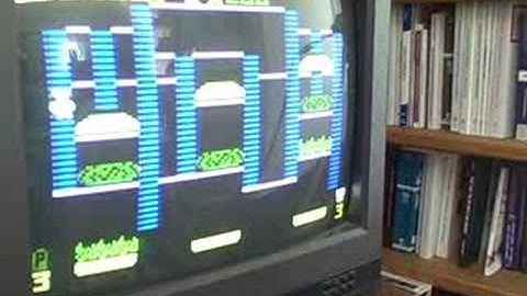 Burger Time Review For Intellivision