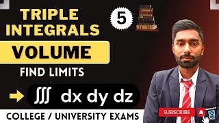 Volume In Triple Integrals || Odd Function || Even Function || Find Limits || Multiple Integrals ||