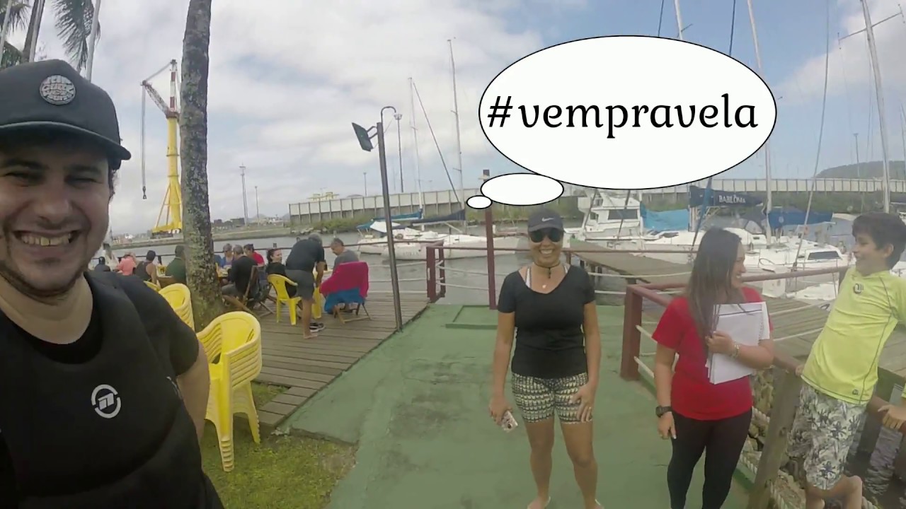 Regata em Santos e Festa da Tainha - #LariThi 18 Parte 2