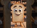 🎬 Bread Ki Puri Journey | Animated Hindi Story #youtubeshorts #cartoongalaxy #healthtips #aicartoon