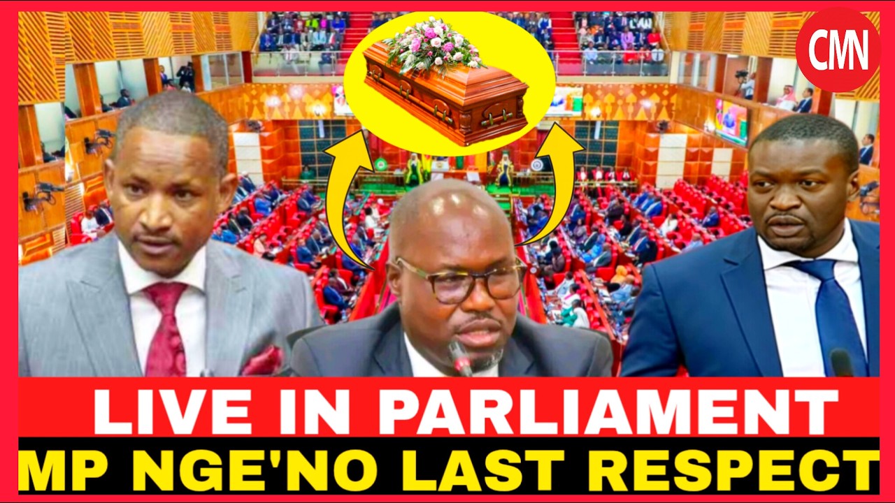 LIVE:MPS IN TEARS US THEY CELEBRATE LIFE OF THE LATE  JOHANA NGENO