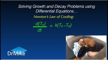 Growth and Decay using Differential Equations