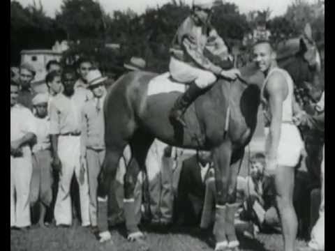 Jesse Owens vs a horse
